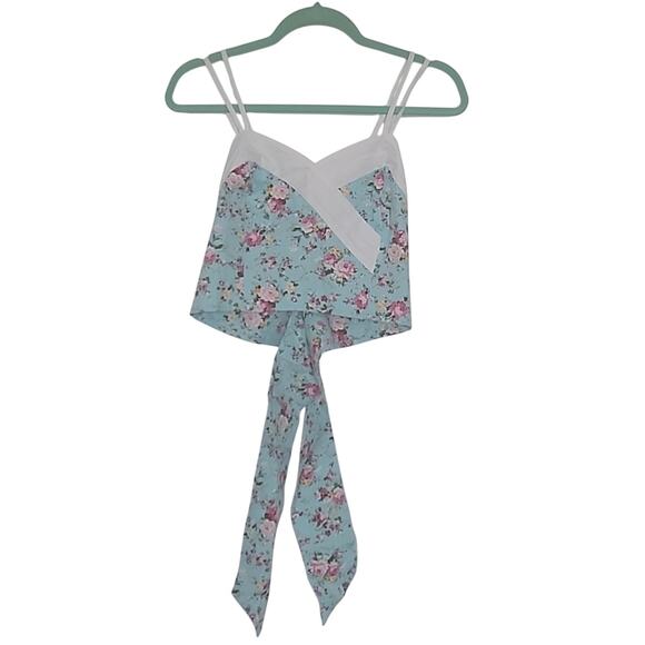 NWT Unique Vintage Kiki Cropped Halter Top, L - Picture 1 of 9